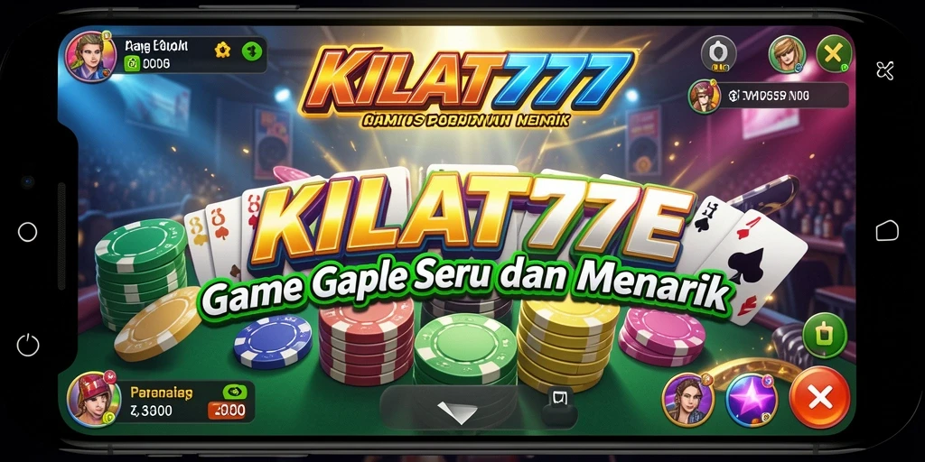 Tampilan gameplay KILAT777 dengan grafis menarik dan interaksi pemain.