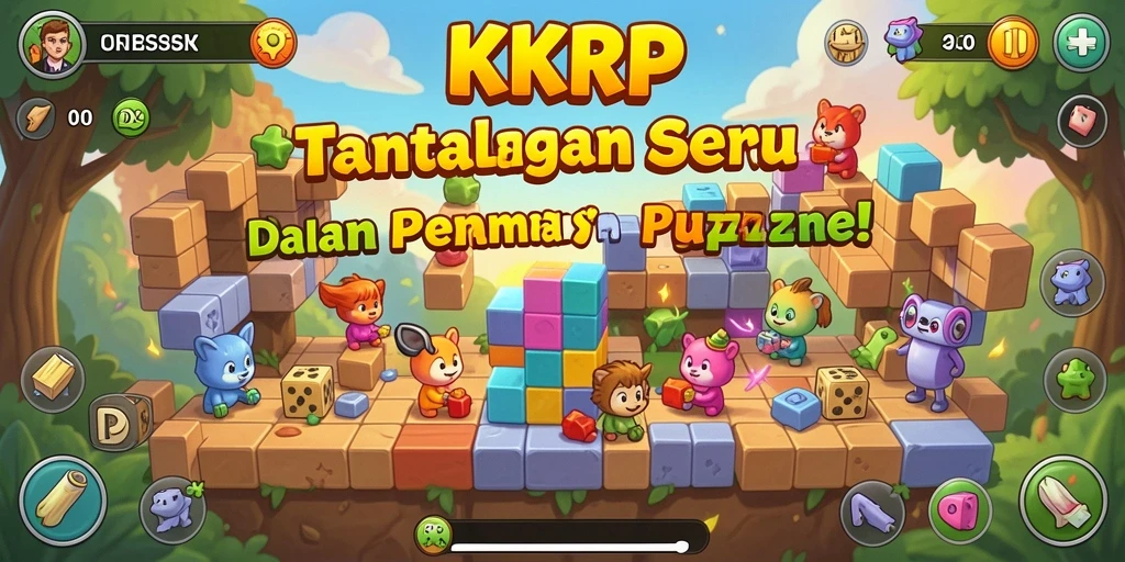 Tampilan utama gameplay KKRP yang menarik dan penuh tantangan.